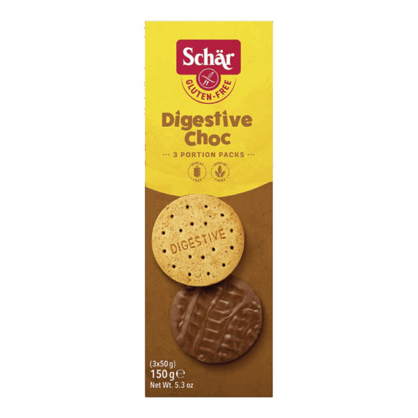 Schar Digestive choco 150 g Schar