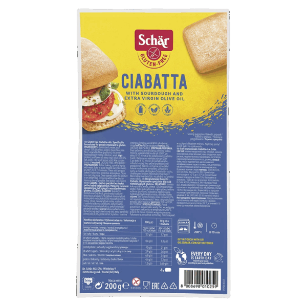 Ciabatta Bread 200g