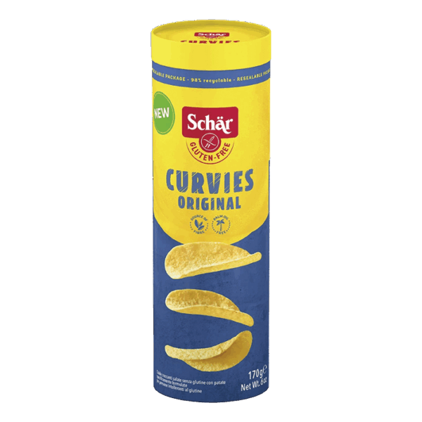 Schar curvies original čips 170g