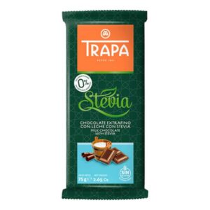 Čokolada mlečna stevia 75g