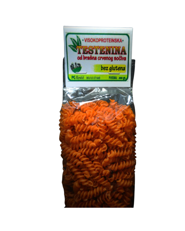 Spirale od crvenog sočiva 200g