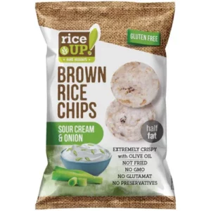 Čips od pirinča, pavlaka i luk,gf 60 g Rice up