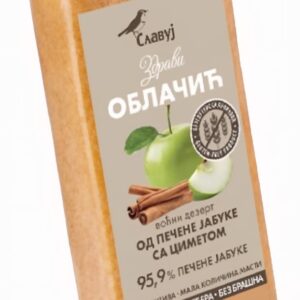 Zdravi oblačić od pečene jabuke sa cimetom