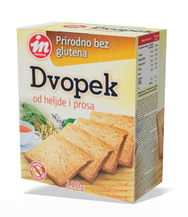 Aleksandrija Dvopek od heljde i prosa