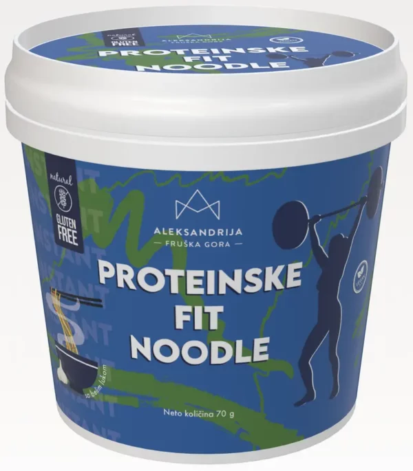 Aleksandrija Proteinske instant nudle sa belim lukom