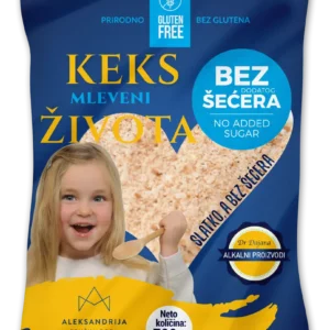Aleksandrija Mleveni keks Života bez šećera