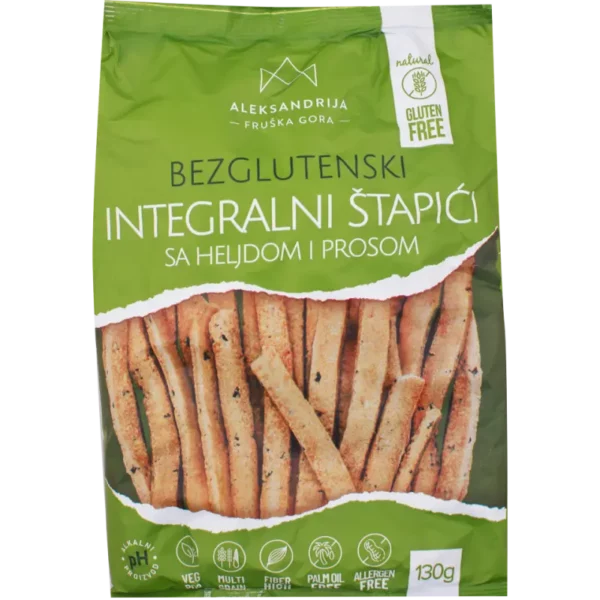 Aleksandrija Integralni štapići sa heljdom i prosom