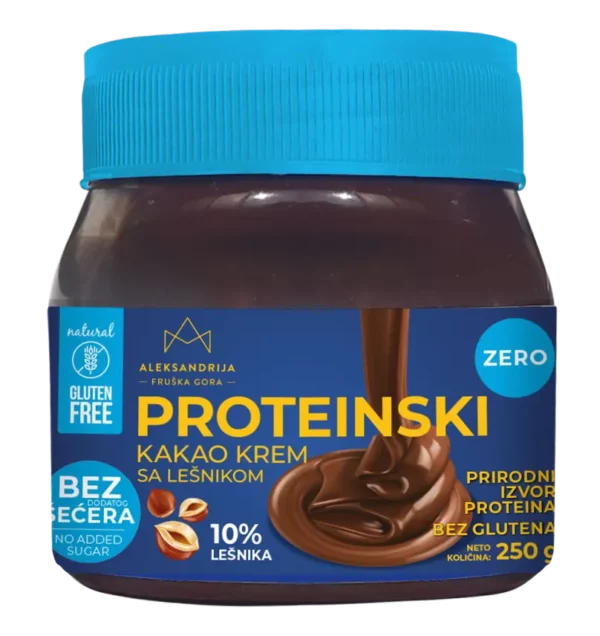Aleksandrija Proteinski kakao krem sa lešnikom bez šećera