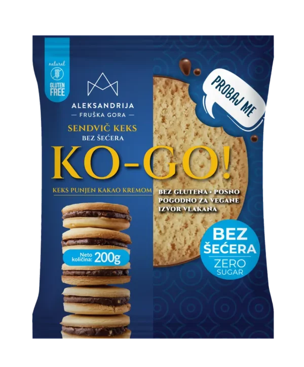 Aleksandrija Sendvič keks KO GO bez šećera