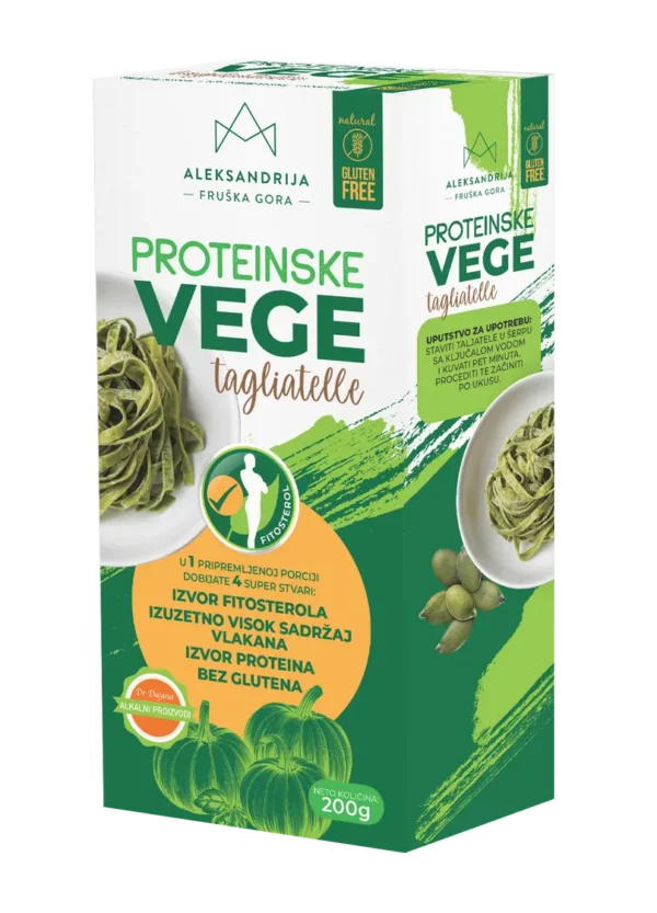 Aleksandrija Taljatele Proteinske Vege