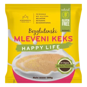 Aleksandrija mleveni keks happy life