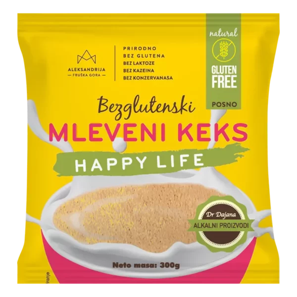 Aleksandrija mleveni keks happy life
