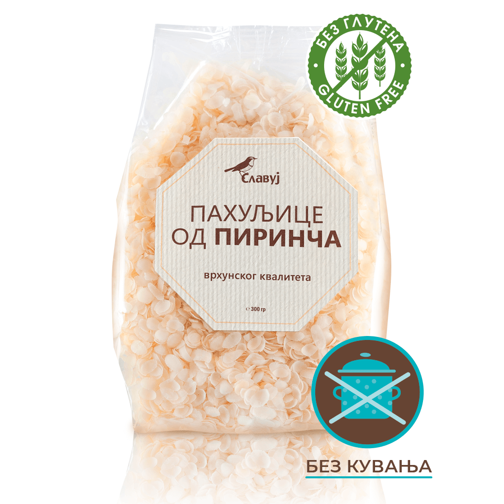 Pahuljice od pirinca bez glutena slavuj